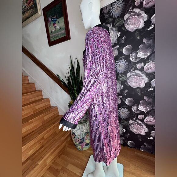 New Free People Ella Duster in Orchid Dust Combo size XS - Picture 11 of 12